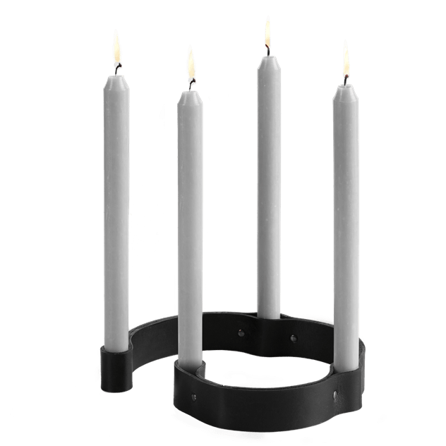 EKTA Living-Belt 4 Candles-Black-EK-B4C002